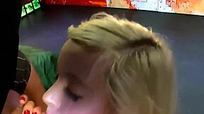 you love this euro slut's face drowning in spunk after blowbang?