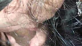 my mouth's wetness lubes his orgasm ride perfectly