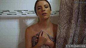 Teen Tries Inflatable Dildo First Time