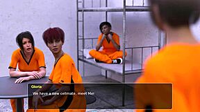 Prison inmate fingering session part 1