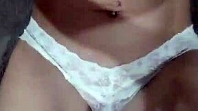 latina wife undresses solo showing natural tits and nipples