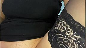 She slides BIG ANAL PLUG deep into her TIGHT ASS while FINGERING wet PUSSY close-up on webcam to intense ORGASM