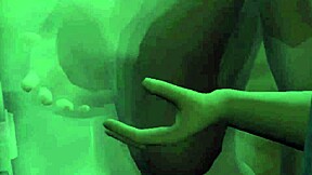 romantic shower fantasy with latina in leather bathing her tight vagina sensually