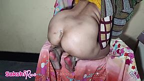 Boss bends over big tits desi lady worker for hardcore pussy creampie doggystyle