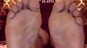 Whoa, Check Out My Step Sister-in-Law's Tempting Ebony Feet!