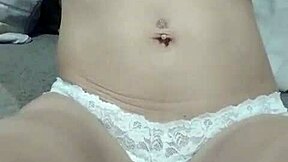 latina wife undresses solo showing natural tits and nipples