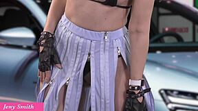 hey jeny smith, teacher flashing pussy upskirt in public while masturbating?!