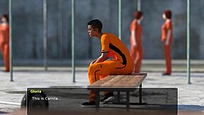 Prison inmate fingering session part 1