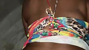 Party Bathroom Backshots Cream Ebony Cheating Wife