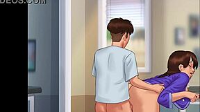 i cummed deep inside my stepmother's shaved pussy in missionary