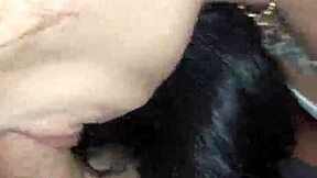 my mouth's wetness lubes his orgasm ride perfectly