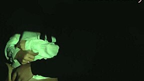 stepdad gropes stepdaughter's wet pussy in driving car