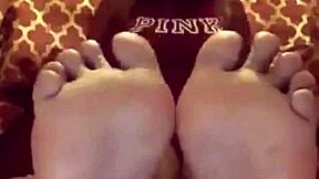 Whoa, Check Out My Step Sister-in-Law's Tempting Ebony Feet!