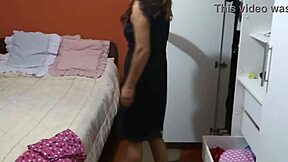 I FLASH My Big Tits and PUSSY so STEPSON Jerks and CUMS Hard