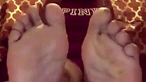 Whoa, Check Out My Step Sister-in-Law's Tempting Ebony Feet!