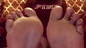 Whoa, Check Out My Step Sister-in-Law's Tempting Ebony Feet!