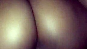 young ebony bitch melts when i pull her hair