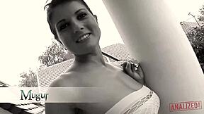 WOW! SWEET KATE JONES ANAL CREAMPIE THEN SWALLOWS CUM