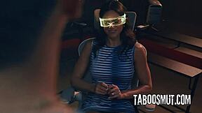 nympho stepmom penny barber invites stepson to her secret dungeon for rough anal riding