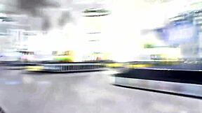 Hey big tit Thai blonde takes monster cock facial from tuktuk patrol