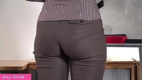 hey jeny smith, teacher flashing pussy upskirt in public while masturbating?!