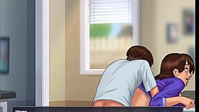 i cummed deep inside my stepmother's shaved pussy in missionary