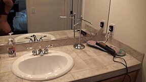 you catch her fucking with big tits gaping asshole deepthroat anal finger fishnets heels