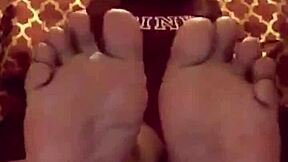 Whoa, Check Out My Step Sister-in-Law's Tempting Ebony Feet!