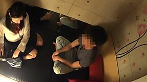 japanese busty schoolgirl gets her secret massage