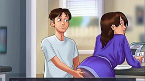 i cummed deep inside my stepmother's shaved pussy in missionary