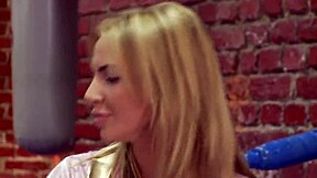 Francesca Felucci fucked raw in ring after practice