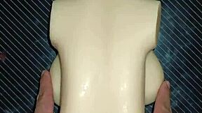 Dolly gets it in every position while squeezing her tits for intense pleasure