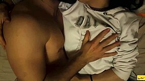 Hot Kisses Spark Big Nipple Licks to Teen Boob Orgasm Explosion