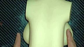 Dolly gets it in every position while squeezing her tits for intense pleasure