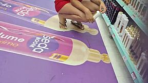 Watch Wife Flash Bare Pussy No Panties on Public Street for Cuckold Hubby