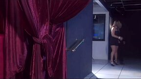 Britney deepthroats big cock, rides hard, then takes tit cumshot