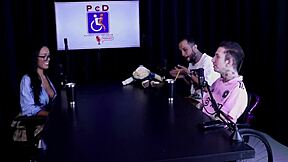 damn that hot morena alice vasconcelos sensually strips showin her huge gorgeous tits after sayin she turns bi when her ass fulla booze on sheer red