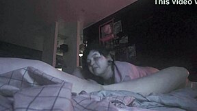spy cam catches webcam babe's deep blowjob ending in cumshot