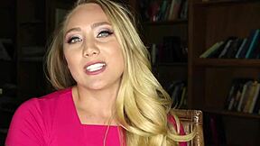 Brunette Lesbian Caresses Blonde BFF's Big Ass in Passionate Lick Fest