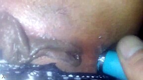 69 Slut Shoves Toy Up Ass While Sucking Cock