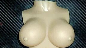 Dolly gets it in every position while squeezing her tits for intense pleasure