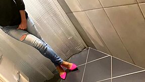 desperate housewife pees jeans then blows cock after ass pee play