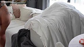 stepmom catches me with sex doll then gapes her ass on my monster cock