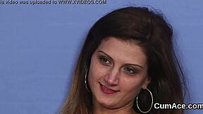 Craving that hot facial cumshot where horny babe gulps every thick sperm load down?