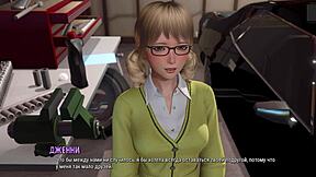 nerdy asian teen ripped clothes cowgirl rides big cock outdoors