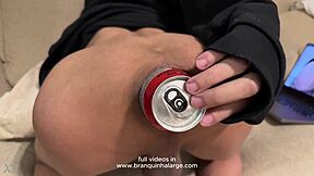 i shove huge dildo deep in my shemale ass daily