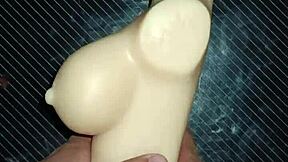 Dolly gets it in every position while squeezing her tits for intense pleasure