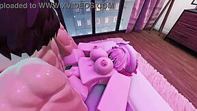 petite slut begs for my monster cock pounding her tight pussy doggystyle in roblox condo