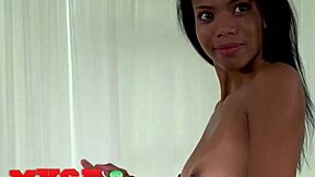 Nia Nacci Moans as Ken Fucks Her Pussy with Vibrator