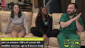 petite brunette giggles as sandy feet tease beach solo